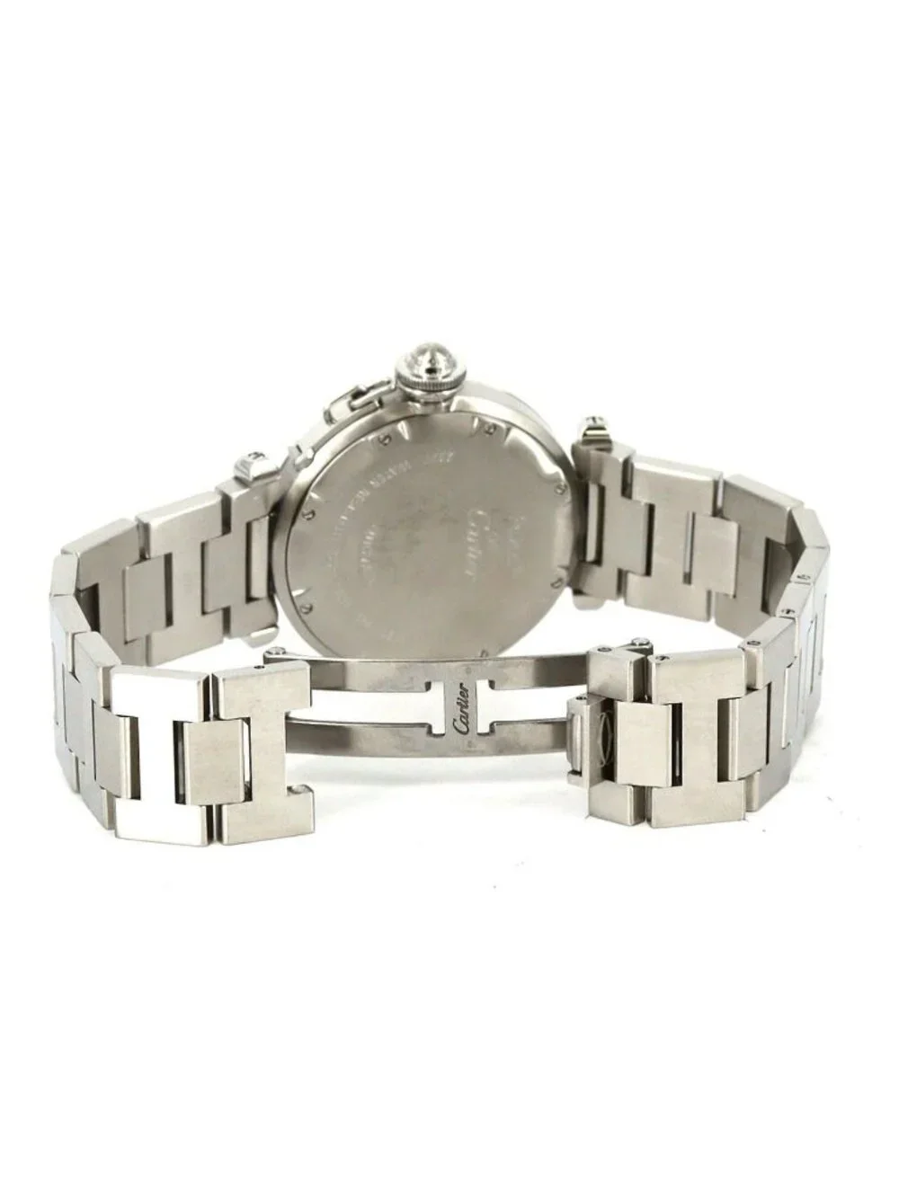 Cartier Pasha C GMT SS Automatic Winding Watch